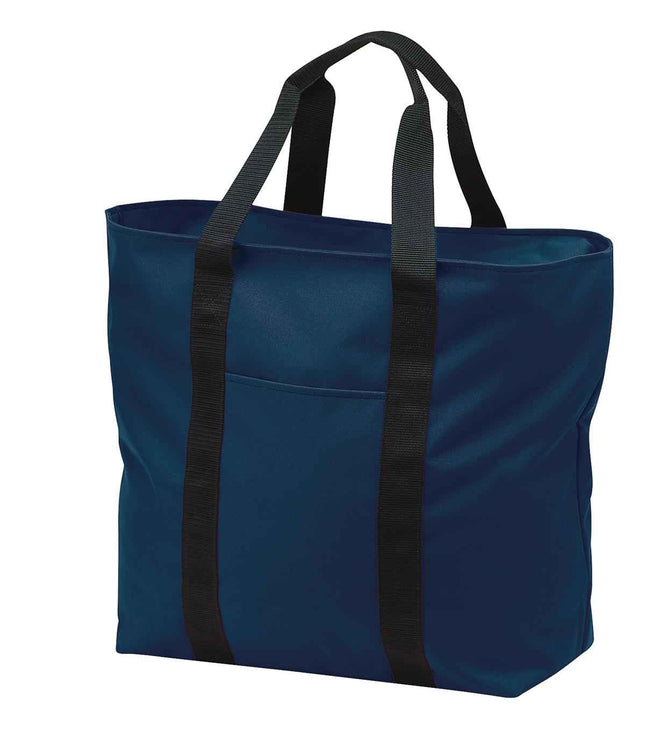 Port Authority AllPurpose Tote B5000 Navy Black OSFA