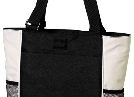Port Authority Panel Tote B5160 Black Stone OSFA