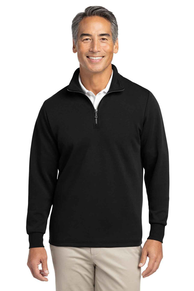 Brooks Brothers DoubleKnit 1/4Zip BB18206