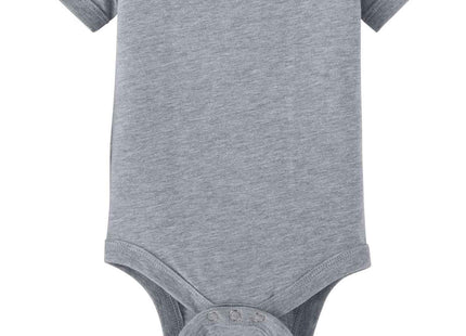 BELLA+CANVAS Infant Jersey Short Sleeve One Piece BC100B Athletic Heather