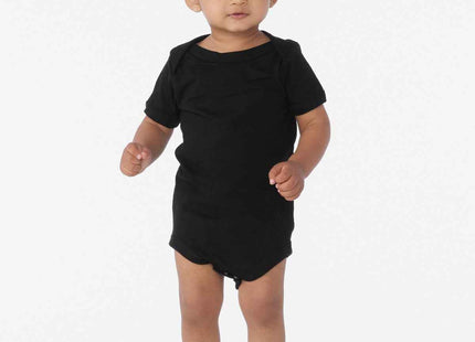 BELLA+CANVAS Infant Jersey Short Sleeve One Piece BC100B Black