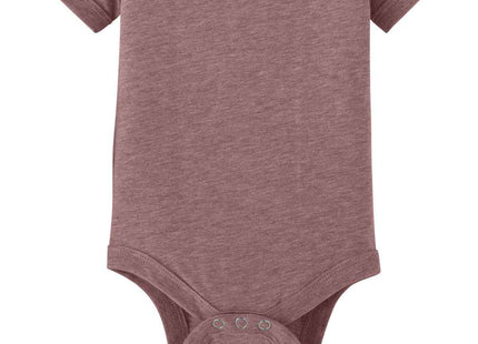 BELLA+CANVAS Infant Jersey Short Sleeve One Piece BC100B Heather Mauve