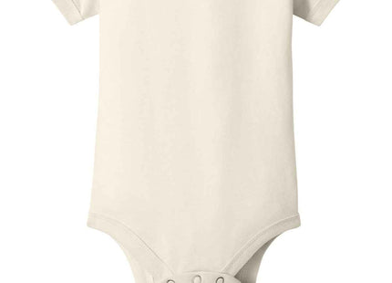 BELLA+CANVAS Infant Jersey Short Sleeve One Piece BC100B Natural 306