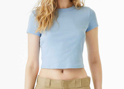 BELLA+CANVAS Women's Micro Rib Baby Tee BC1010