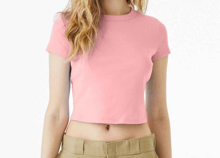 BELLA+CANVAS Women's Micro Rib Baby Tee BC1010
