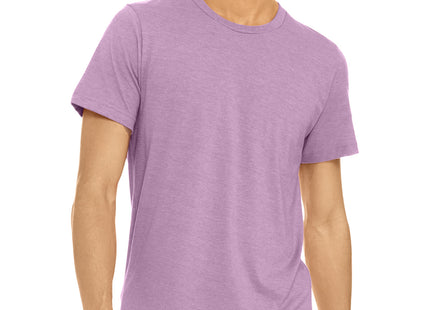 BELLA+CANVAS Unisex Heather CVC Short Sleeve Tee BC3001CVC Heather Prism Lilac