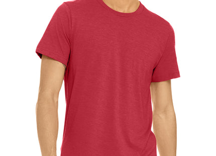 BELLA+CANVAS Unisex Heather CVC Short Sleeve Tee BC3001CVC Heather Red