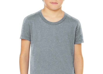 BELLA+CANVAS Youth Heather CVC Tee BC3001YCVC Athletic Heather