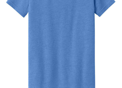 BELLA+CANVAS Youth Heather CVC Tee BC3001YCVC Heather Columbia Blue