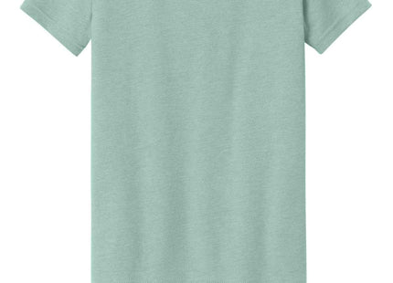 BELLA+CANVAS Youth Heather CVC Tee BC3001YCVC Heather Dusty Blue