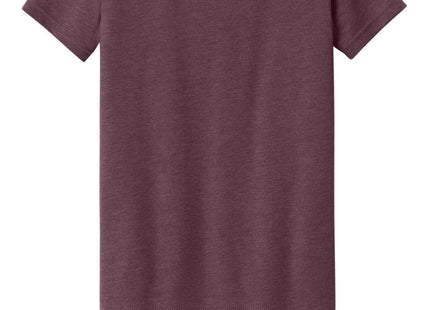 BELLA+CANVAS Youth Heather CVC Tee BC3001YCVC Heather Maroon