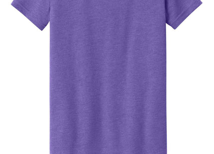 BELLA+CANVAS Youth Heather CVC Tee BC3001YCVC Heather Team Purple