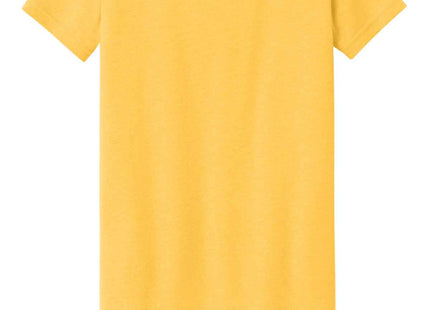 BELLA+CANVAS Youth Heather CVC Tee BC3001YCVC Heather Yellow Gold