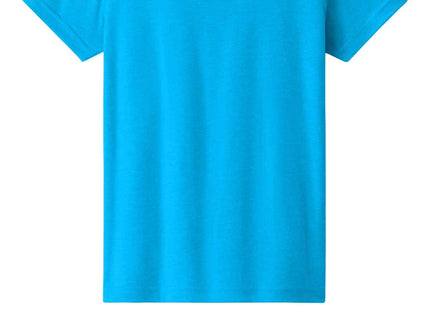 BELLA+CANVAS Youth Heather CVC Tee BC3001YCVC Neon Blue