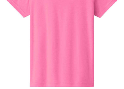 BELLA+CANVAS Youth Heather CVC Tee BC3001YCVC Neon Pink