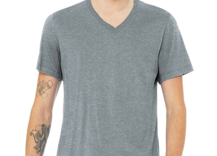 BELLA+CANVAS Unisex Heather CVC VNeck Tee BC3005CVC