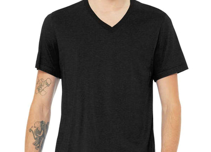 BELLA+CANVAS Unisex Heather CVC VNeck Tee BC3005CVC