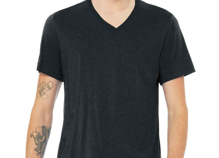 BELLA+CANVAS Unisex Heather CVC VNeck Tee BC3005CVC