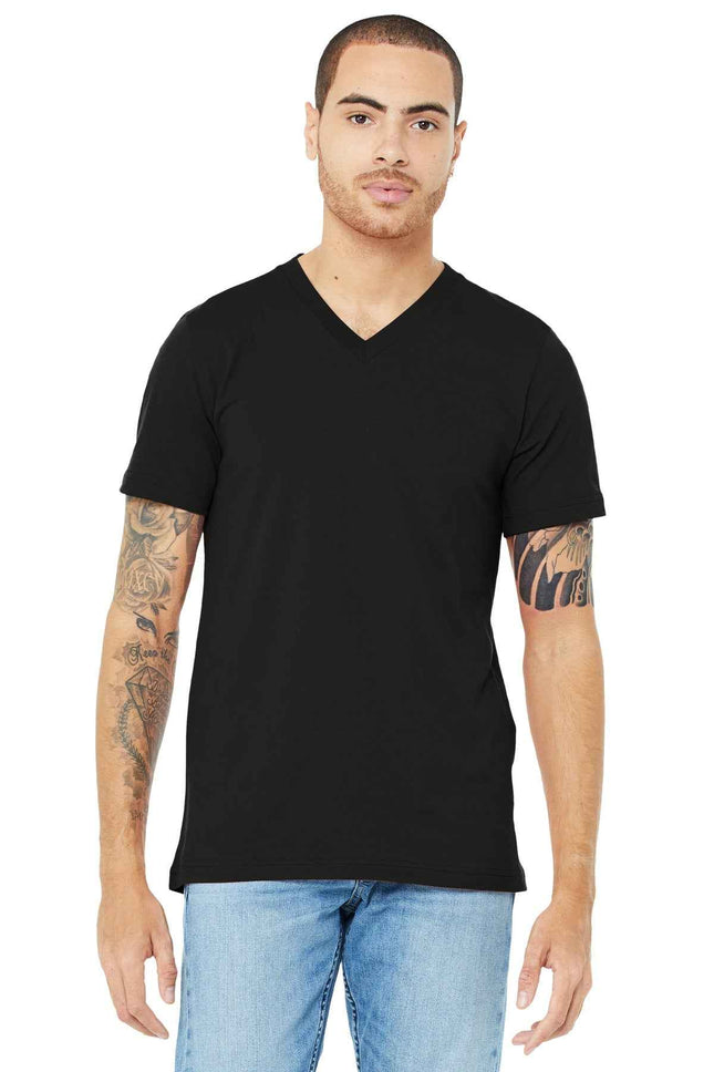 BELLA+CANVAS Unisex Jersey Short Sleeve VNeck Tee BC3005