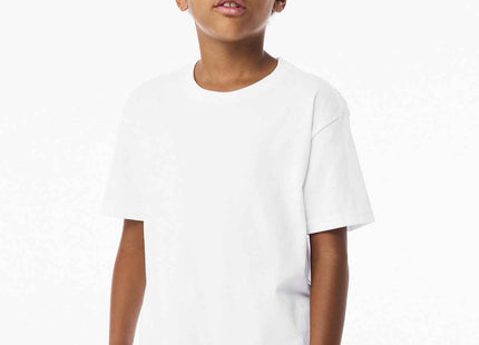 BELLA+CANVAS Youth 6Ounce Heavyweight Tee BC3010Y White