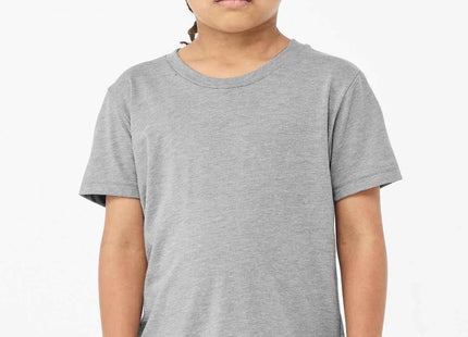 BELLA+CANVAS Youth Triblend Short Sleeve Tee BC3413Y Athletic Grey Triblend