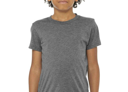 BELLA+CANVAS Youth Triblend Short Sleeve Tee BC3413Y Grey Triblend