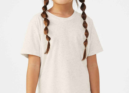 BELLA+CANVAS Youth Triblend Short Sleeve Tee BC3413Y Oatmeal Triblend