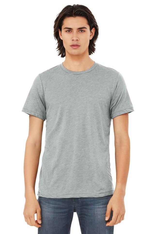 BELLA+CANVAS Unisex Triblend Short Sleeve Tee BC3413 Athletic Grey Triblend