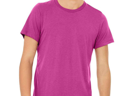 BELLA+CANVAS Unisex Triblend Short Sleeve Tee BC3413 Berry Triblend