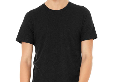 BELLA+CANVAS Unisex Triblend Short Sleeve Tee BC3413 Black Heather Triblend