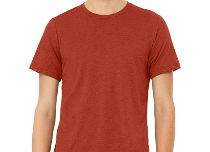 BELLA+CANVAS Unisex Triblend Short Sleeve Tee BC3413 Brick Triblend