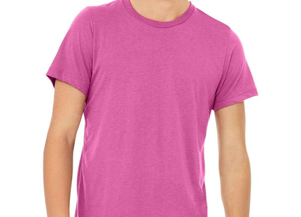 BELLA+CANVAS Unisex Triblend Short Sleeve Tee BC3413 Charity Pink Triblend