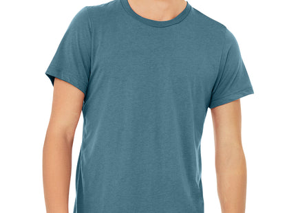 BELLA+CANVAS Unisex Triblend Short Sleeve Tee BC3413 Denim Triblend