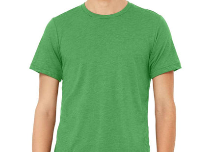 BELLA+CANVAS Unisex Triblend Short Sleeve Tee BC3413 Green Triblend