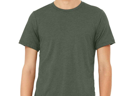 BELLA+CANVAS Unisex Triblend Short Sleeve Tee BC3413 Military Green Triblend