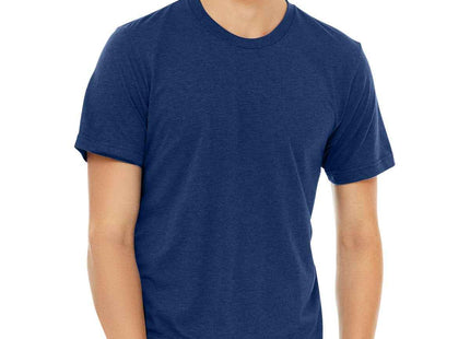 BELLA+CANVAS Unisex Triblend Short Sleeve Tee BC3413 Navy Triblend