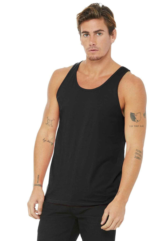 BELLA+CANVAS Unisex Jersey Tank BC3480 Black