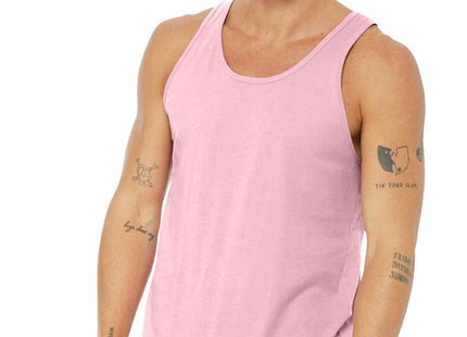 BELLA+CANVAS Unisex Jersey Tank BC3480 Pink