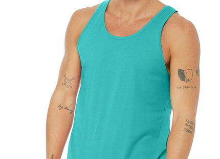 BELLA+CANVAS Unisex Jersey Tank BC3480 Teal M