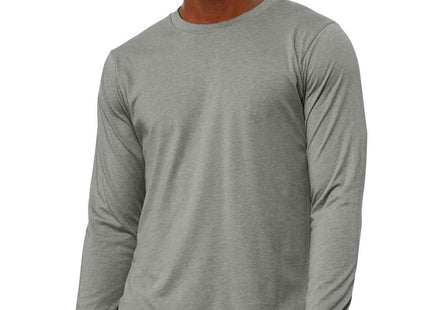 BELLA+CANVAS Unisex Heather CVC Long Sleeve Tee BC3501CVC Heather Stone