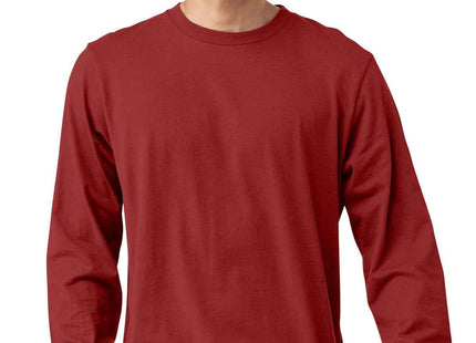 BELLA+CANVAS Unisex Jersey Long Sleeve Tee BC3501 Canvas Red