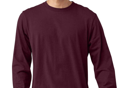BELLA+CANVAS Unisex Jersey Long Sleeve Tee BC3501 Maroon