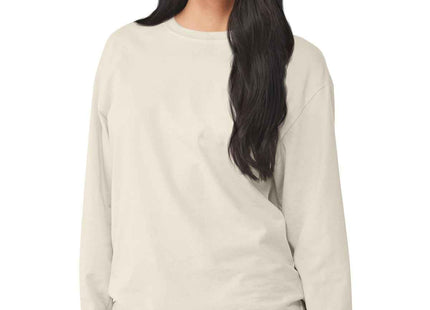 BELLA+CANVAS Unisex 6Ounce Heavyweight Long Sleeve Tee BC3511 Natural