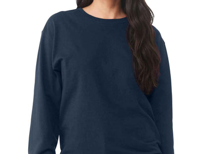 BELLA+CANVAS Unisex 6Ounce Heavyweight Long Sleeve Tee BC3511 Navy