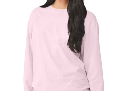 BELLA+CANVAS Unisex 6Ounce Heavyweight Long Sleeve Tee BC3511 Soft Pink