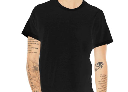 BELLA+CANVAS Unisex PolyCotton Short Sleeve Tee BC3650 Black