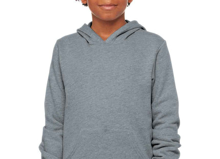 BELLA+CANVAS Youth Sponge Fleece Pullover Hoodie BC3719Y Athletic Heather