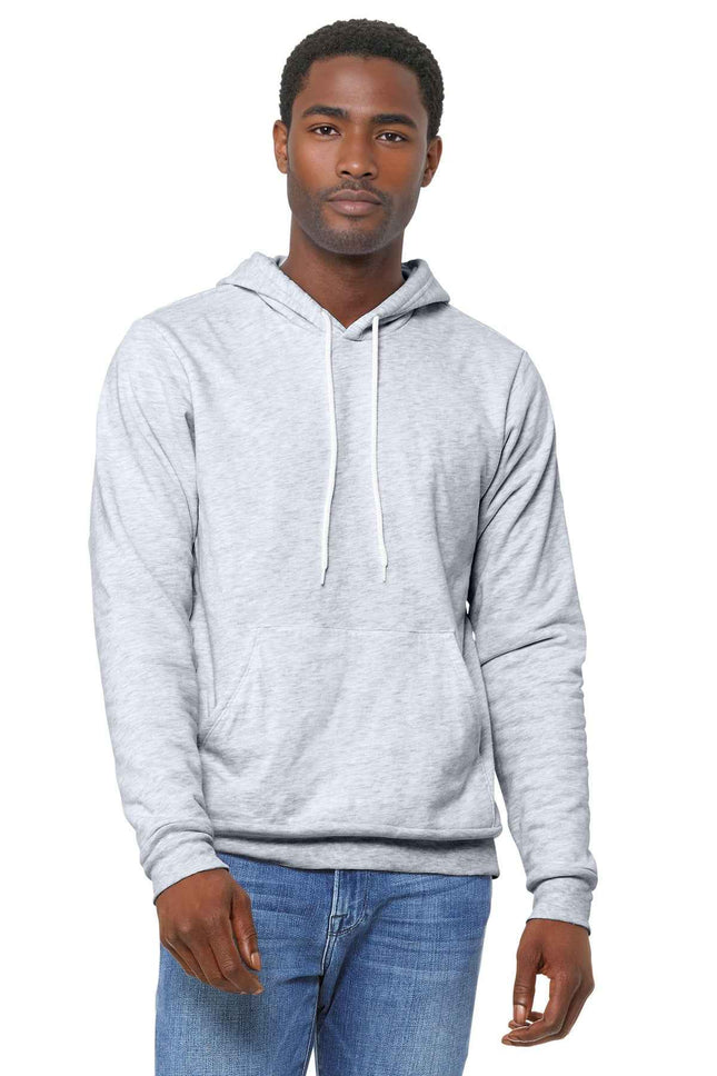 BELLA+CANVAS Unisex Sponge Fleece Pullover Hoodie BC3719 Ash