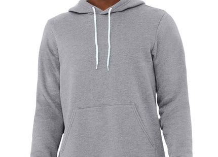 BELLA+CANVAS Unisex Sponge Fleece Pullover Hoodie BC3719 Athletic Heather