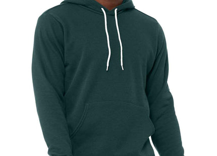 BELLA+CANVAS Unisex Sponge Fleece Pullover Hoodie BC3719 Atlantic